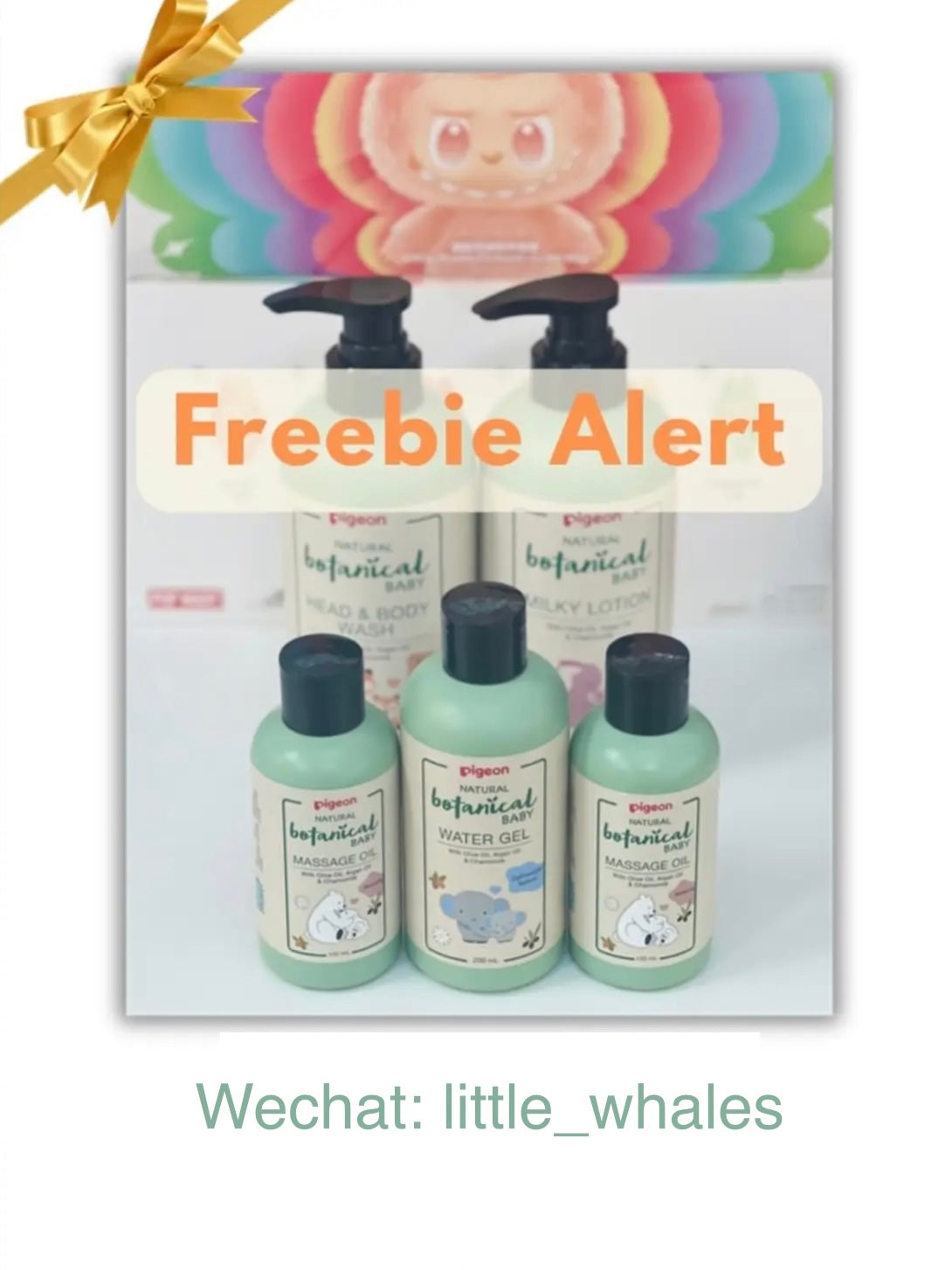 Pigeon Natural Botanical Bath Essentials (Not for Sale)