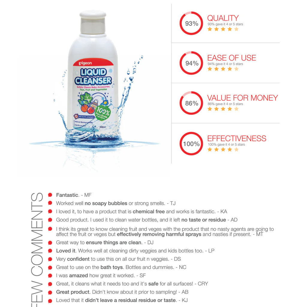 Pigeon Liquid Cleanser Refill 贝亲奶瓶清洁剂补充装 650ml