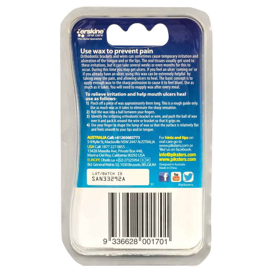 Piksters® Orthodontic Wax 牙套蜡