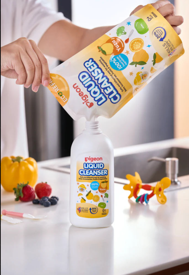 Pigeon Liquid Cleanser (Bottle & Refill) - Regular / Citrus