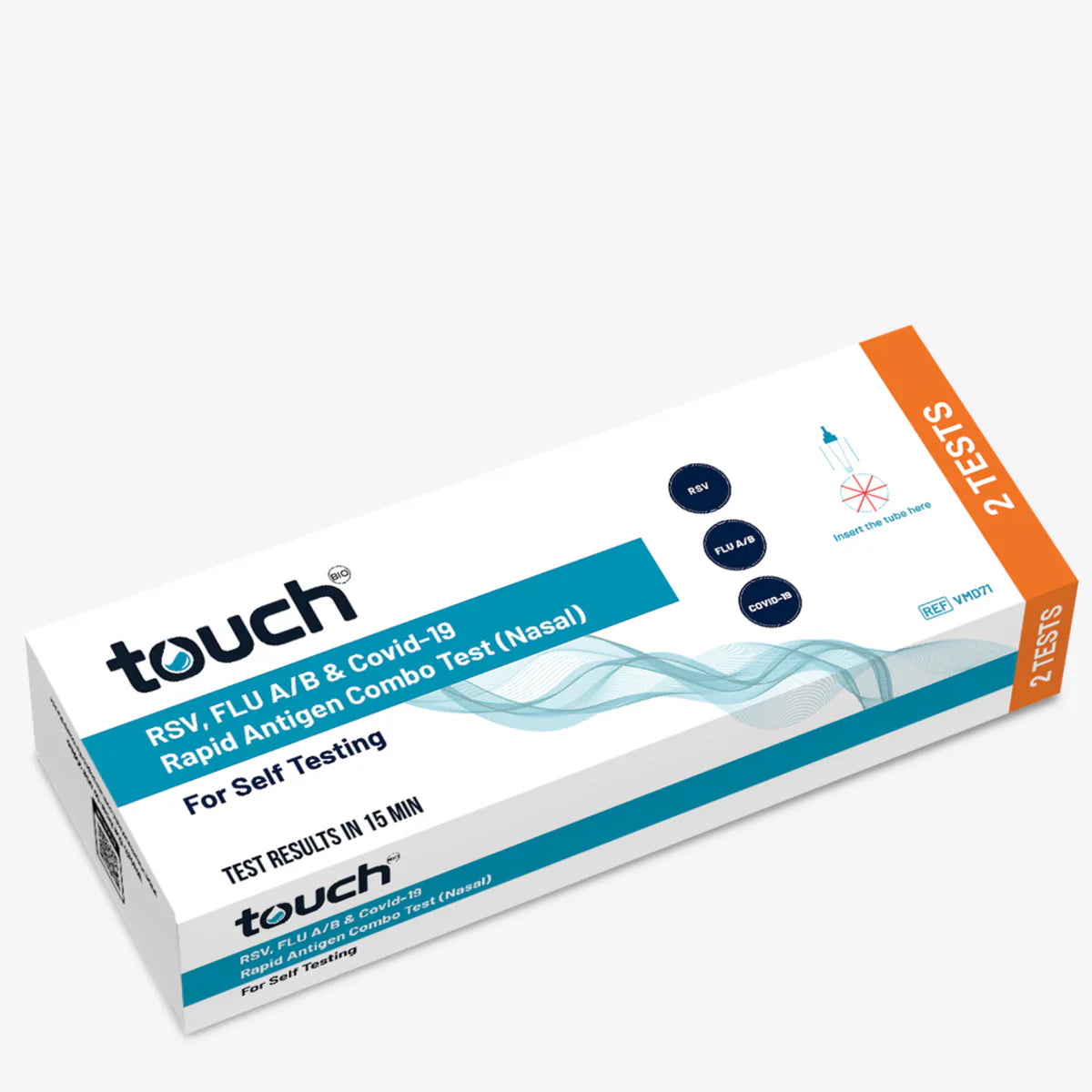 TouchBio RSV, Flu A/B & COVID-19 Rapid Antigen Test