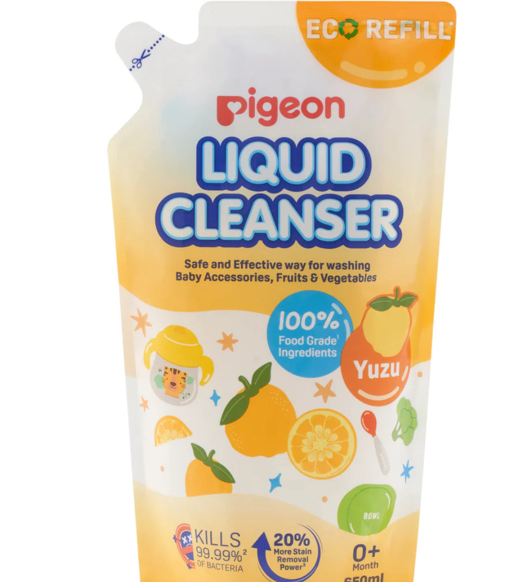 Pigeon Liquid Cleanser (Bottle & Refill) - Regular / Citrus