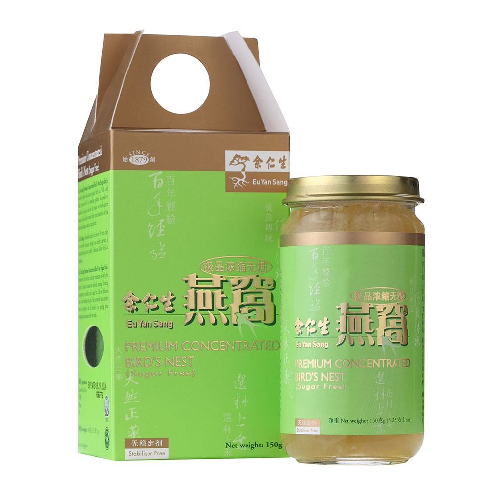 Eu Yan Sang Premium Concentrated Bird's Nest (Sugar Free) 余仁生极品浓缩无糖燕窝150g