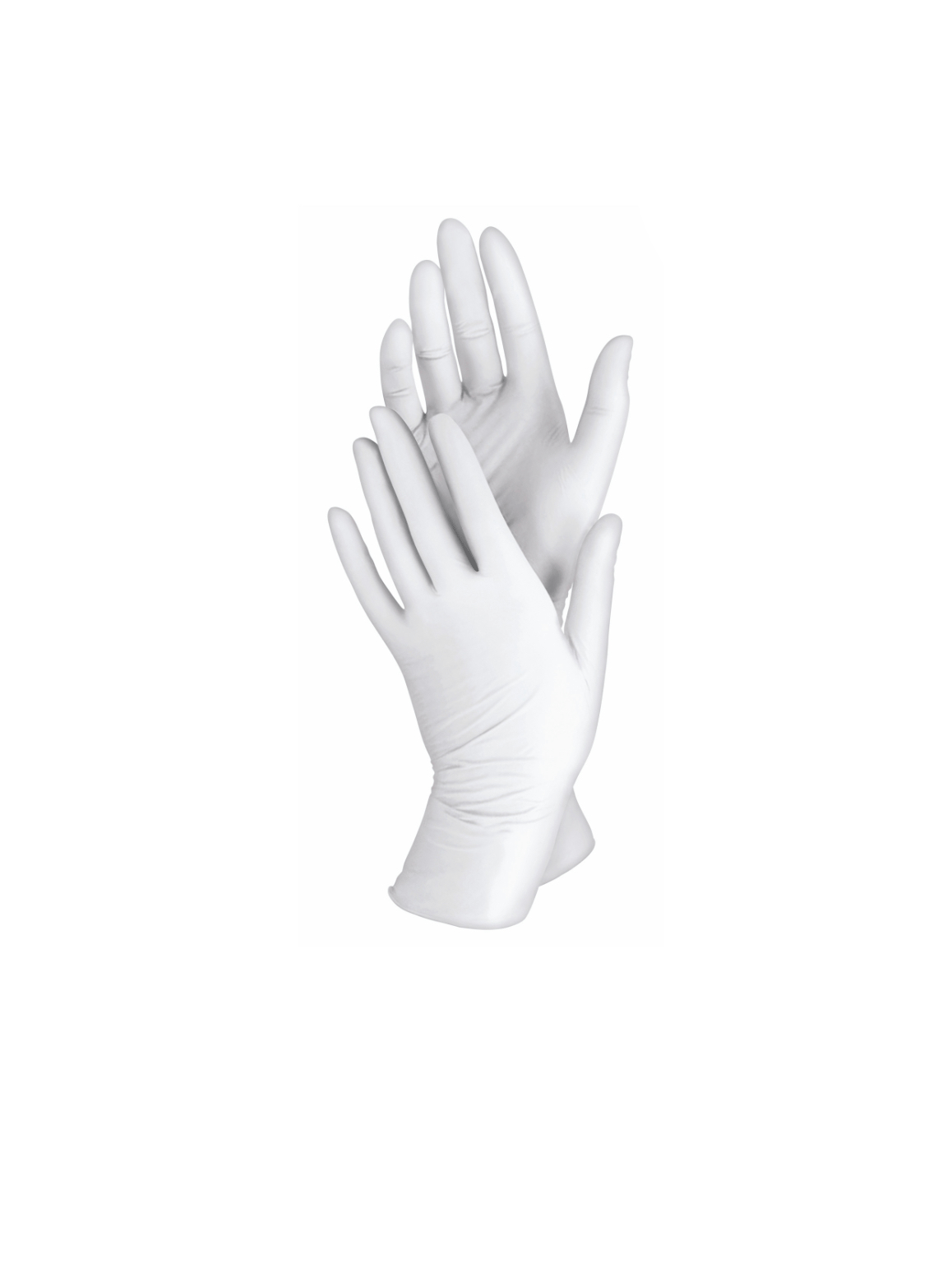 Latex Powder Free Gloves - 100 pack