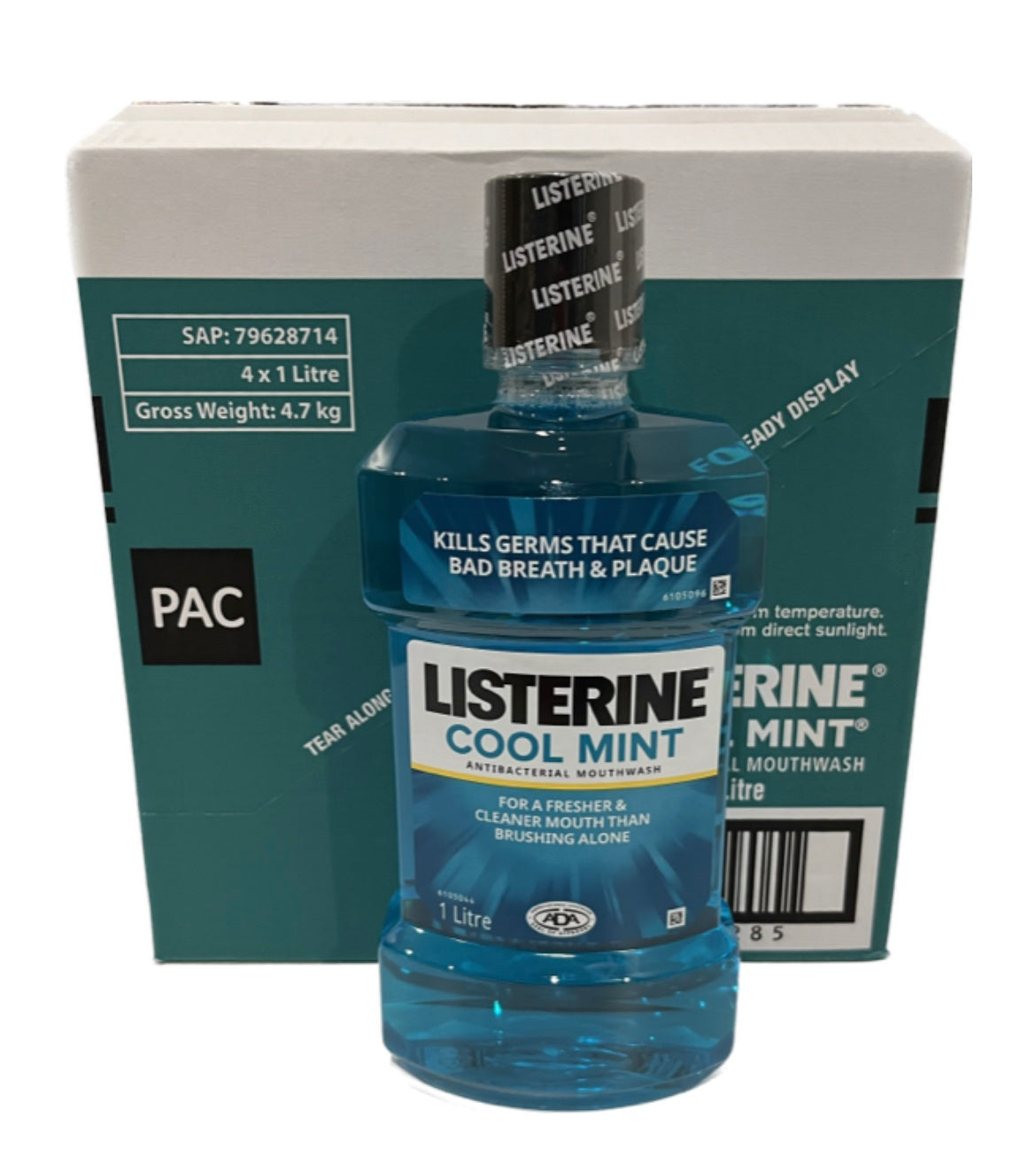 Listerine Cool Mint Mouthwash 1L